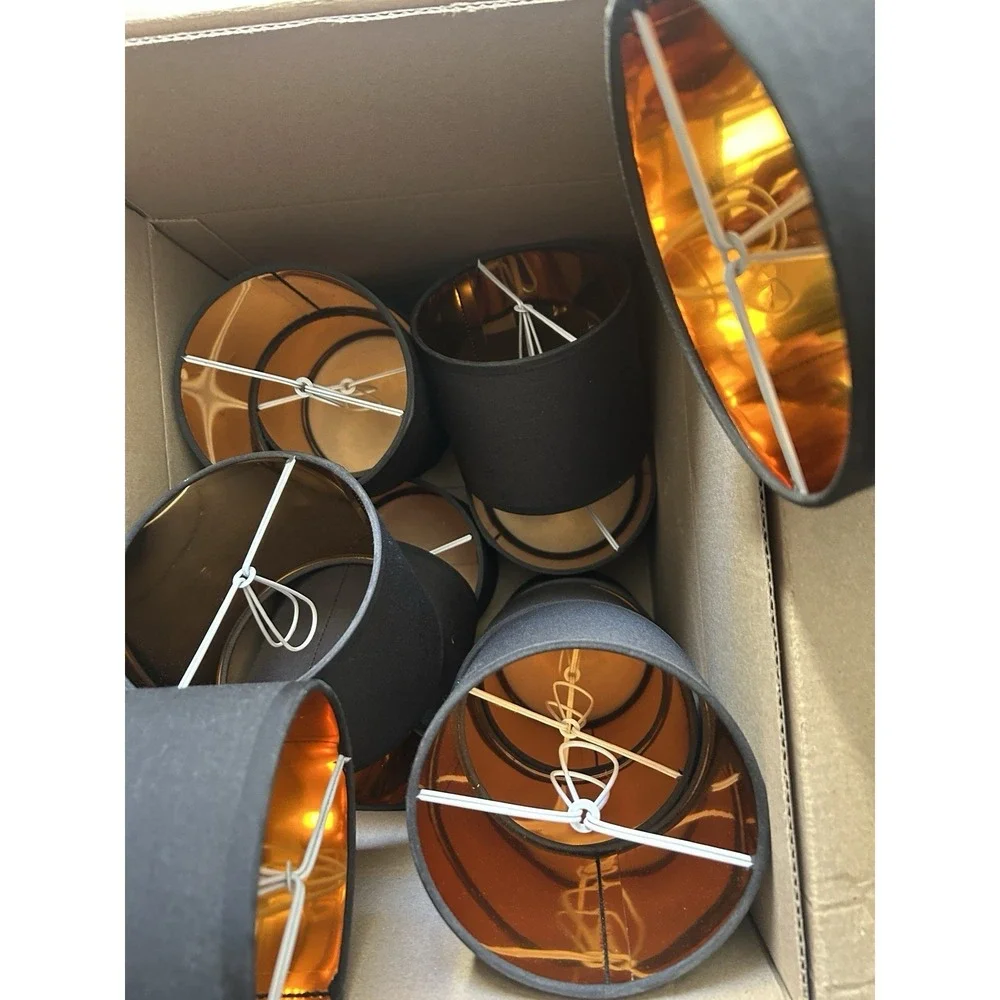 Black Gold Drum Shades 5